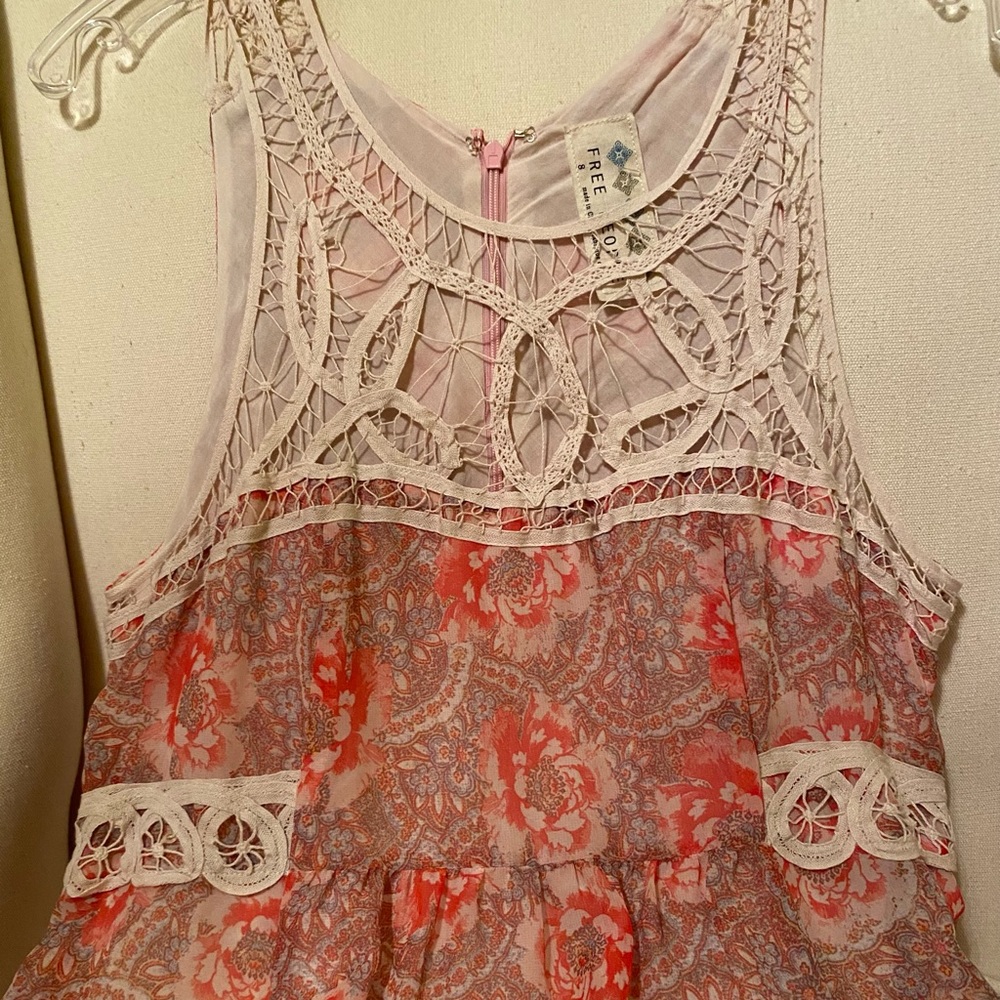 Free People maxi dress with crochet details - Picture 9 of 11